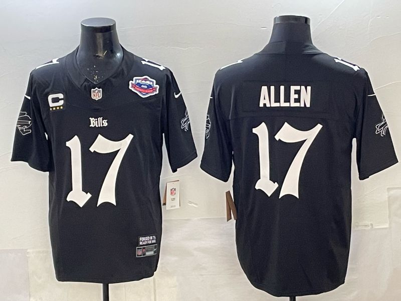 Men 2025 Buffalo Bills #17 Allen black Joint Name Nike Limited NFL Jersey 024->buffalo bills->NFL Jersey